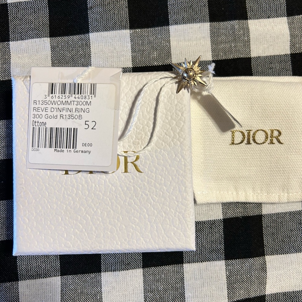 Authentic Dior evolution ring